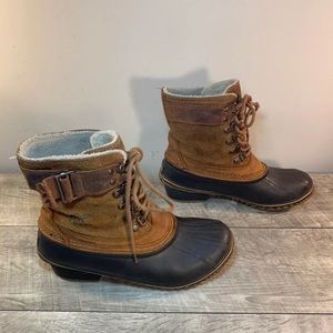 Sorel Winter Fancy Lace Womens Boots 7.5
